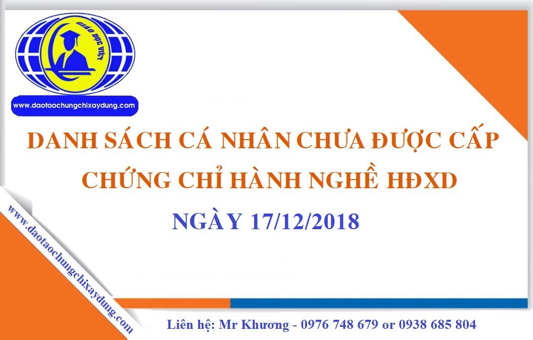 chứng chỉ hành nghề