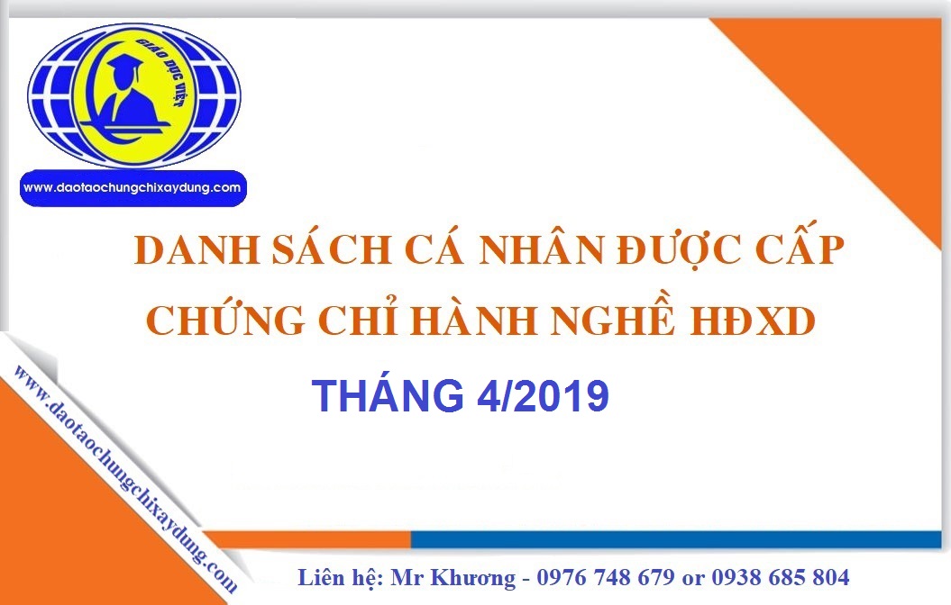 chứng chỉ hành nghề